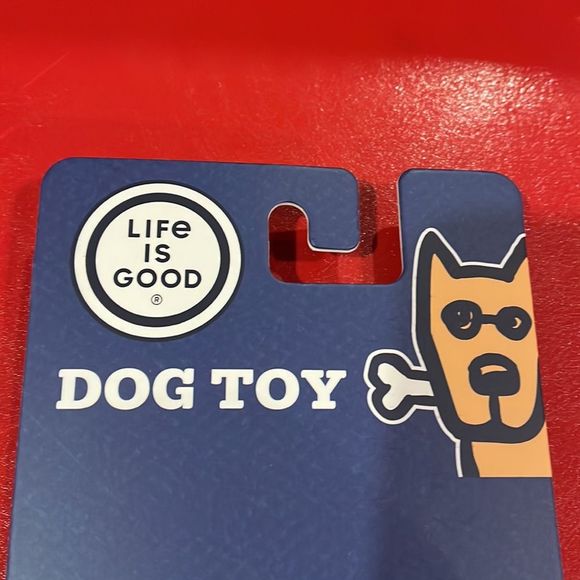 NWT Life is Good dog toy - Picture 3 of 3